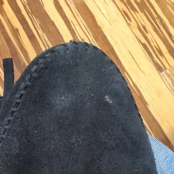 Mister Mint suede fringed moccasin boots - Picture 6 of 8